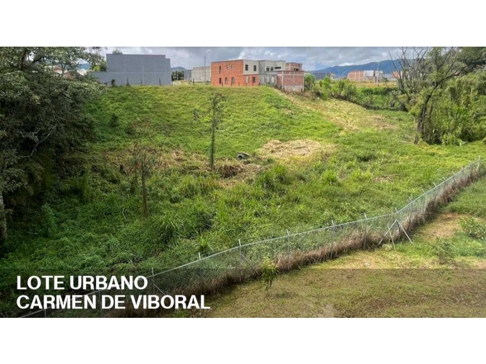 Venta lote urbano Carmen de Viboral