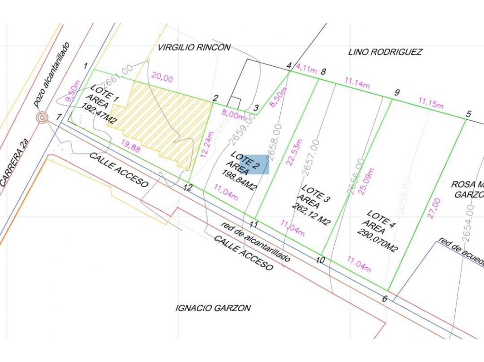 Venta Lotes Cogüa uso urbano desde 200 mtrs² hasta 600 mtrs² - 4