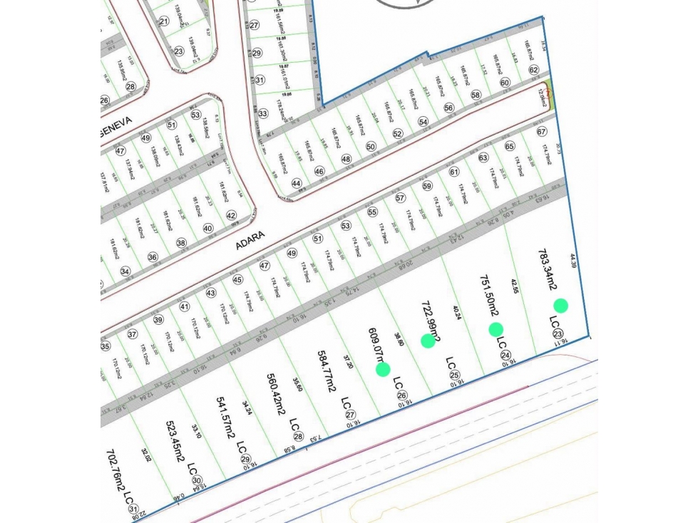 Venta Lotes Comerciales de 609 a 783 m² Salida a Tulancingo