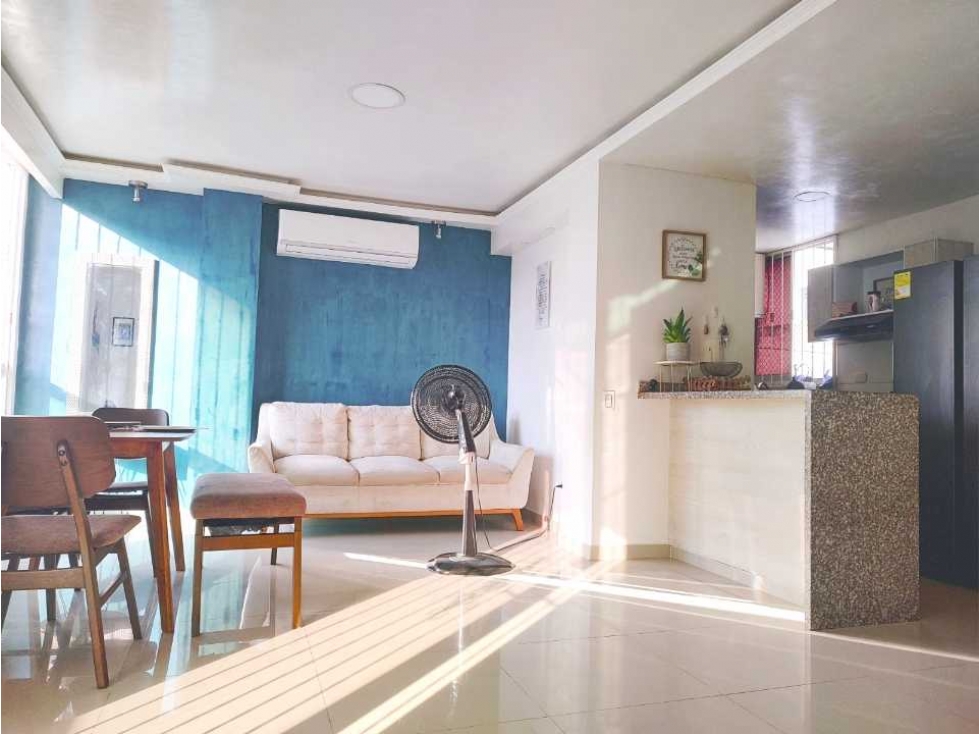VENTA AMPLIO Y MODERNO APARTAMENTO DE 3 ALCOBAS - EL RECREO -CARTAGENA