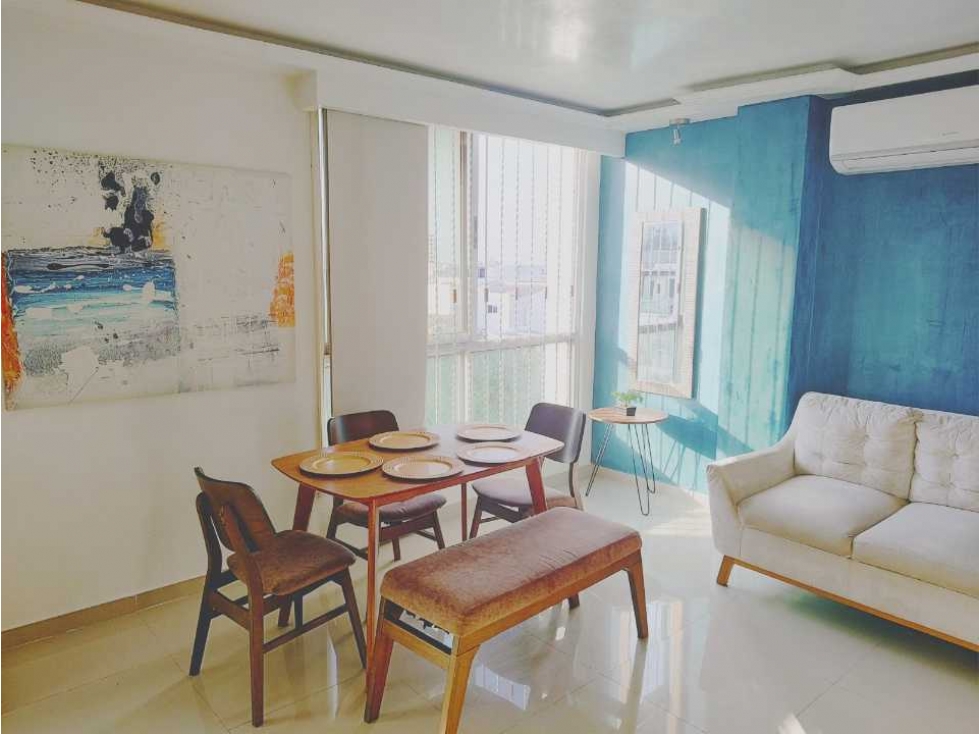 VENTA AMPLIO Y MODERNO APARTAMENTO DE 3 ALCOBAS - EL RECREO -CARTAGENA — foto 2