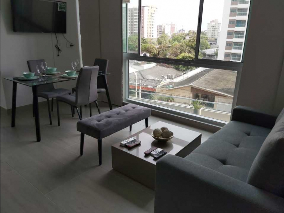 Venta o alquiler apartamento la campiña barranquilla amoblado D90 44 — foto 2