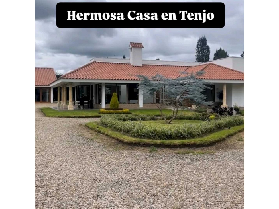 Venta o Arriendo Casa en Tenjo, 3000mts amplia 4 alcobas en ConjuntoYM