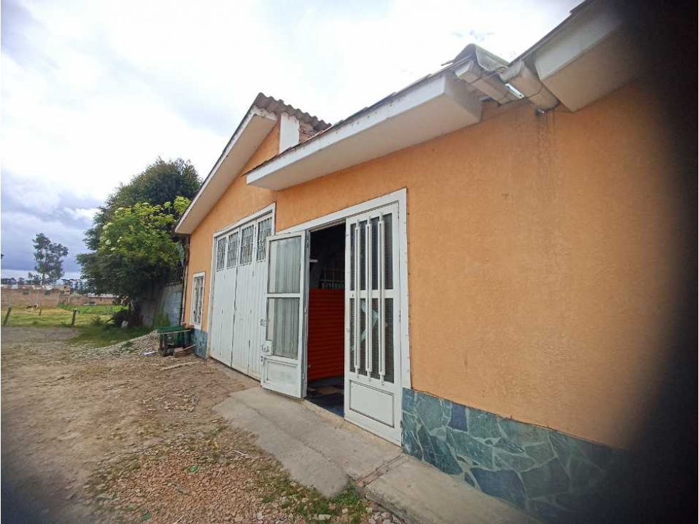 Venta casa,bodega y lote cubierto Zipa total 320 mtrs² - 2