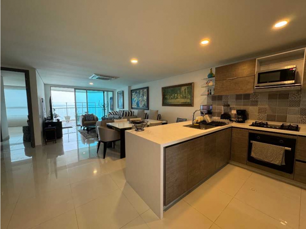 VENTA PENTHOUSE 24O MTS2 CIELO MAR CARTAGENA COLOMBIA - 1