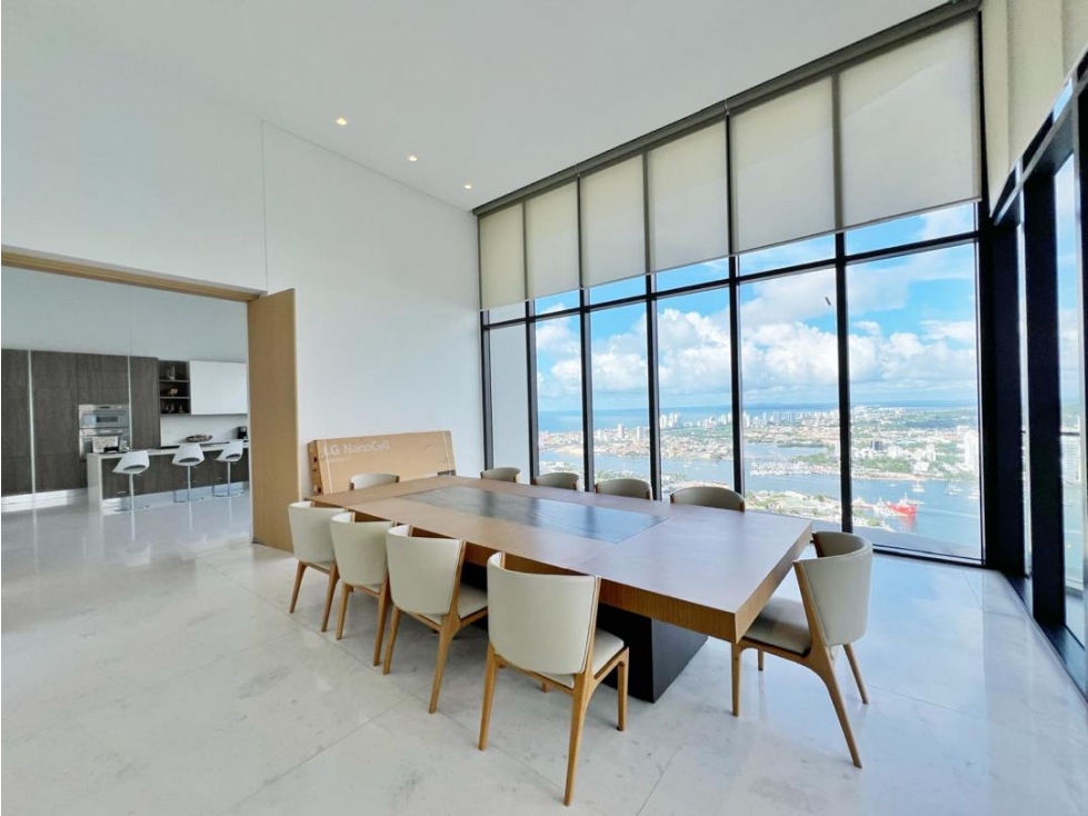 Venta penthouse de 4 habitaciones Portomarine Bocagrande Cartagena — foto 4
