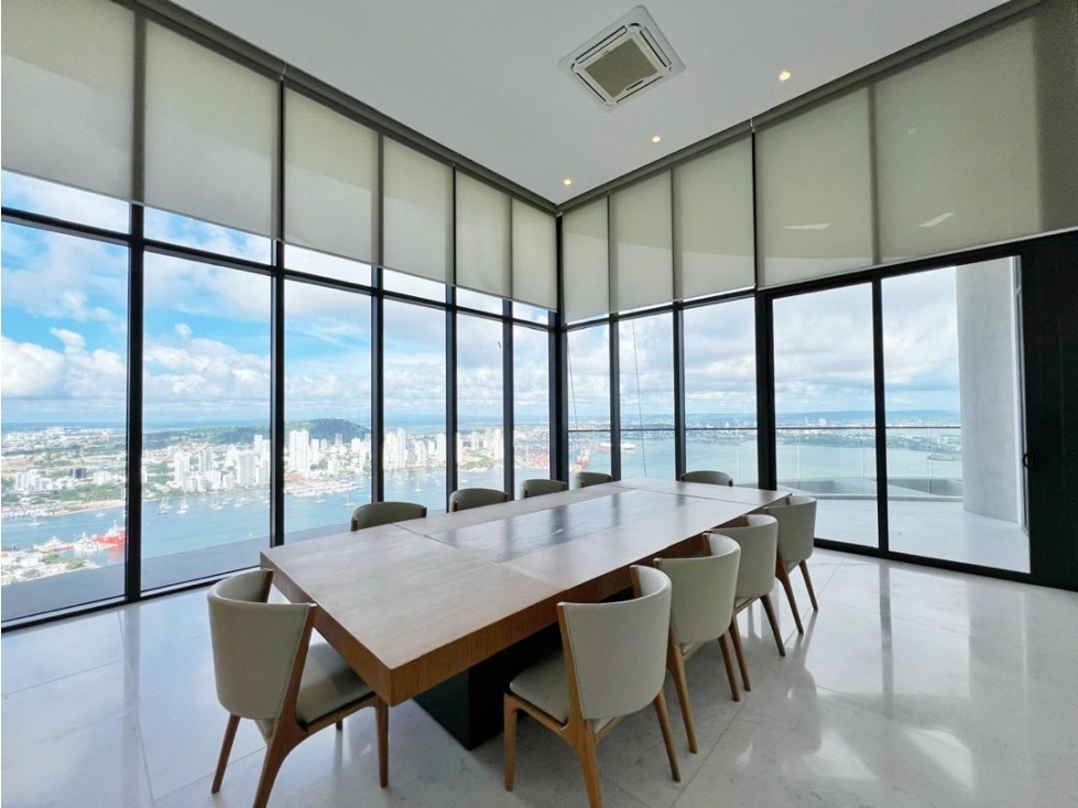 Venta penthouse de 4 habitaciones Portomarine Bocagrande Cartagena — foto 6