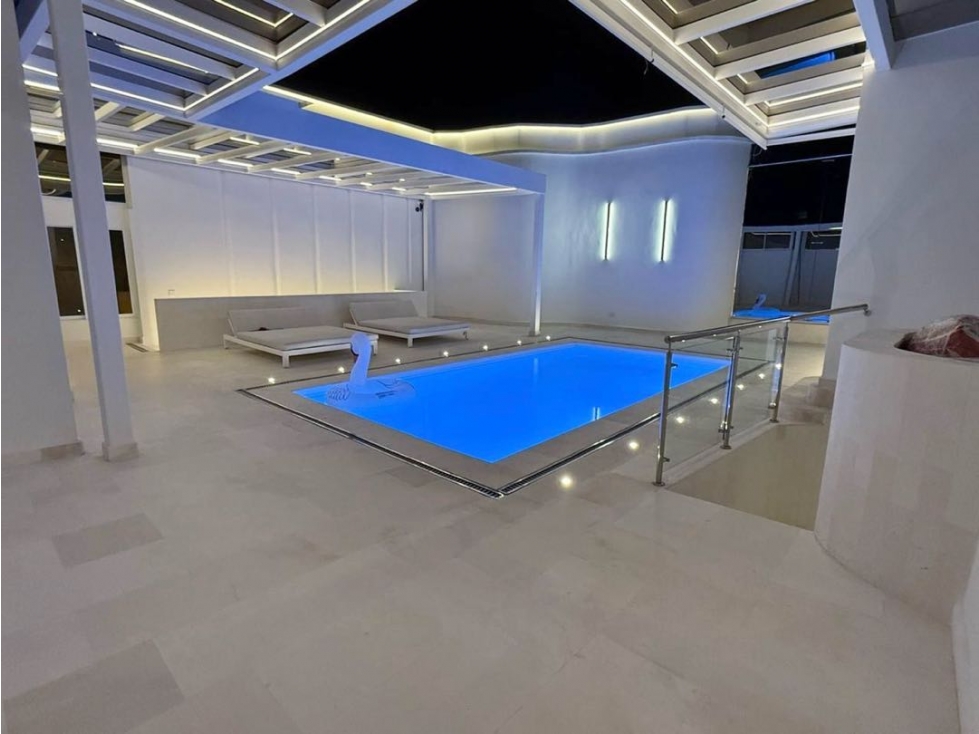 Venta apartamento pent-house dúplex, piscina privada. Las Palmas. — foto 2