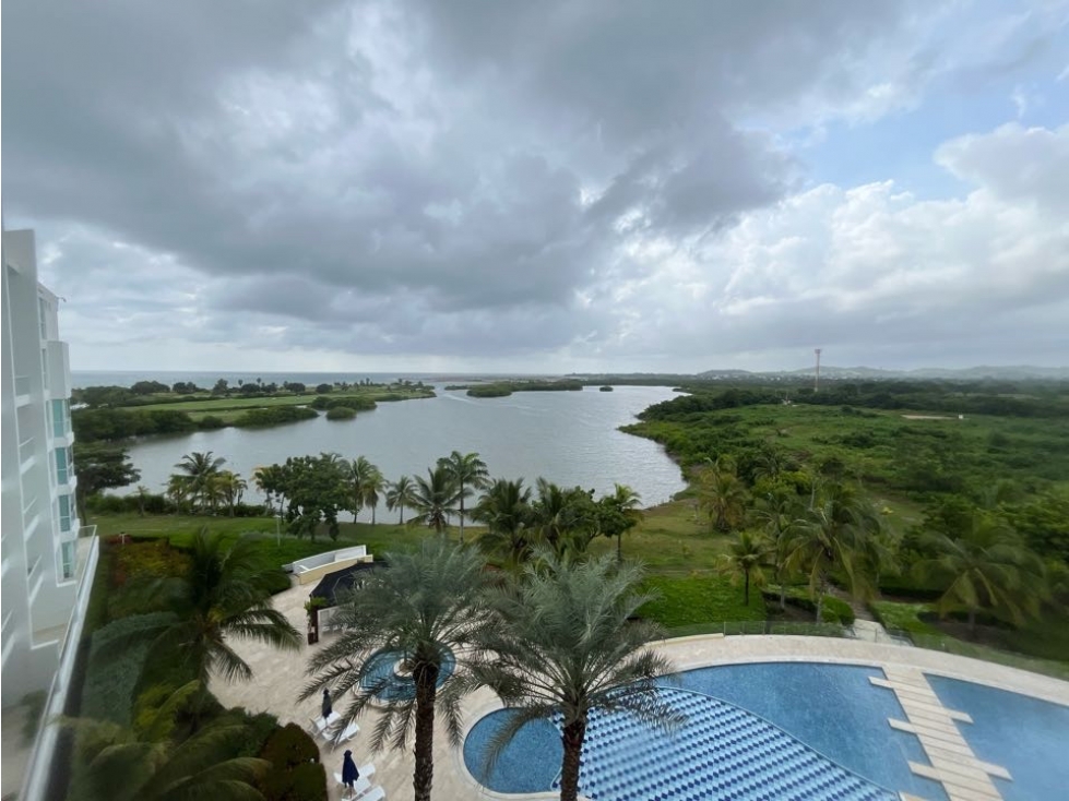 ARRIENDO PENTHOUSE KARIBANA TORRE BAHÍA CARTAGENA GOLF BEACH
