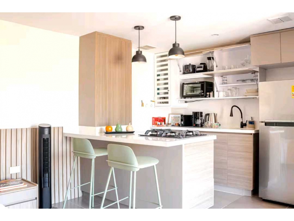 VENTA POBLADO APARTALOFT LA FRONTERA LIC. RENTA CORTA AMOBLADO PARQ +
