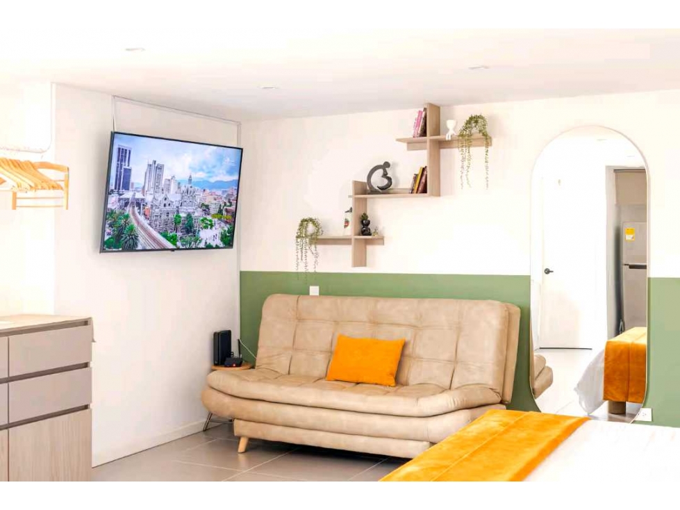 VENTA POBLADO APARTALOFT LA FRONTERA LIC. RENTA CORTA AMOBLADO PARQ + — foto 5