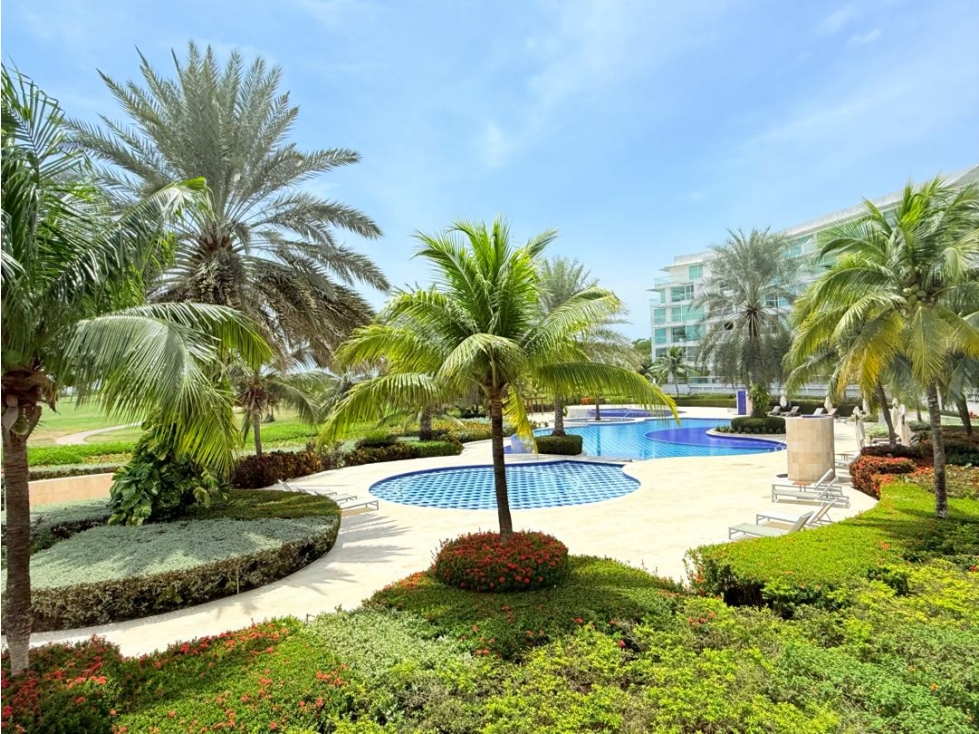 VENTA SEGUNDO PISO CON TERRAZA Y VISTA KARIBANA GOLF BEACH — foto 2