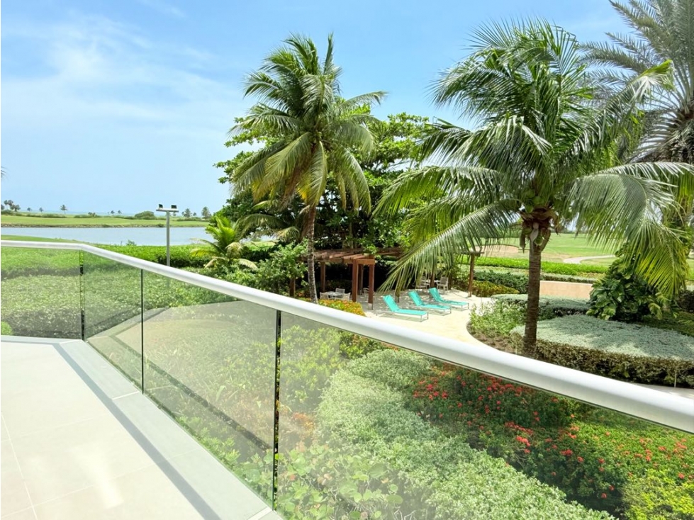 VENTA SEGUNDO PISO CON TERRAZA Y VISTA KARIBANA GOLF BEACH — foto 3