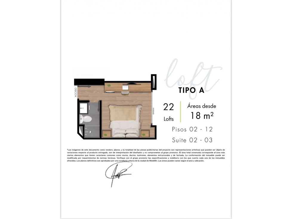 Venta suite Urbit Garden social lofts Laureles