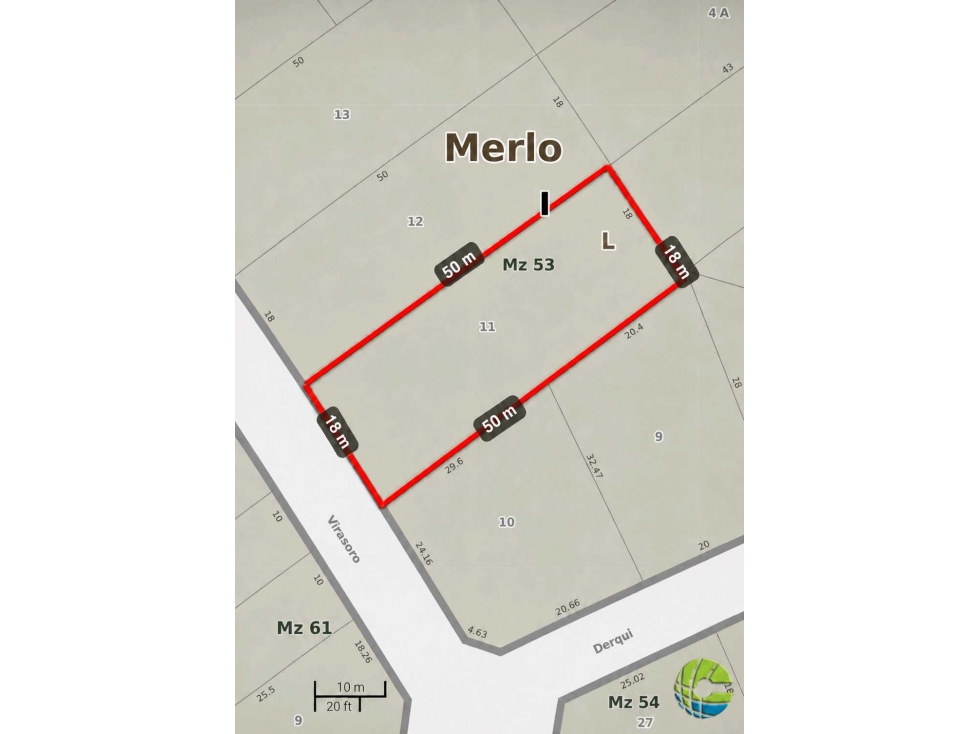 Venta terreno a mts de Acceso este -Merlo - 2