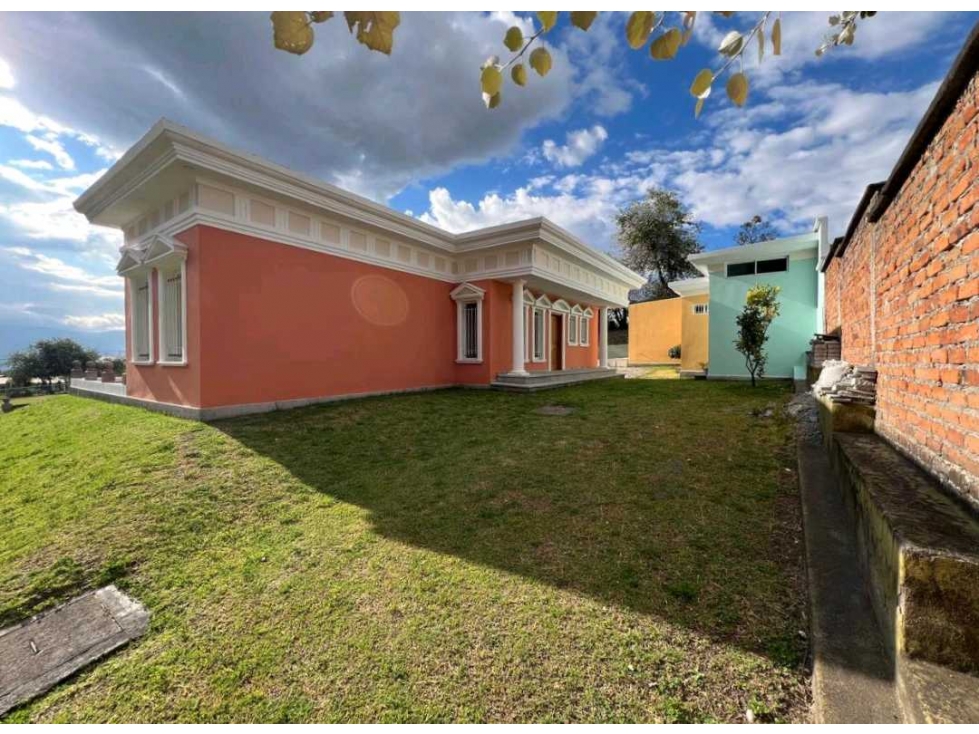 VENTA TERRENO, CASA ESTRENO UN SOLO NIVEL, LOTIZACION CASHAPAMBA — foto 2