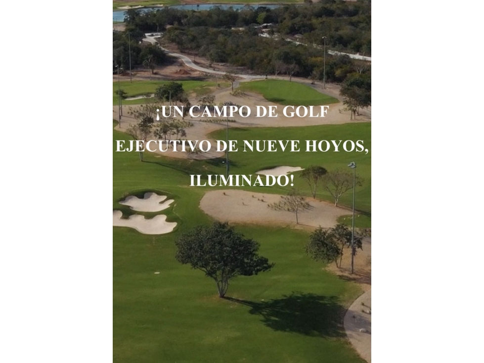 Venta Terreno Club de Golf Provincia Mérida Yucatán