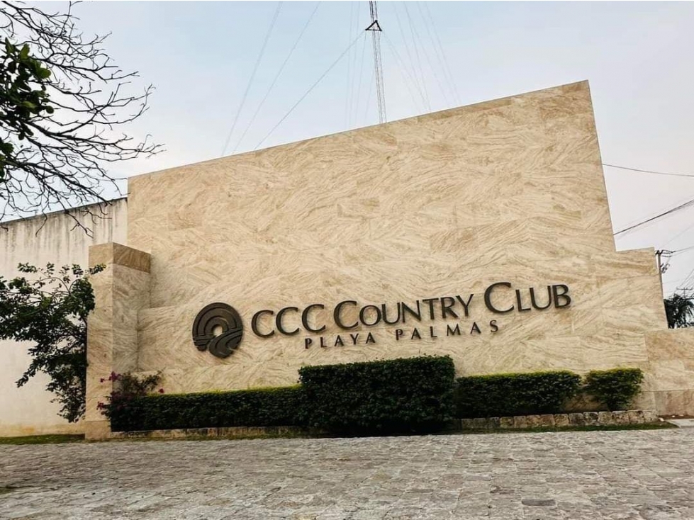 VENTA TERRENO EN EL COUNTRY CLUB PLAYA PALMAS CIUDAD DEL CARMEN - 1