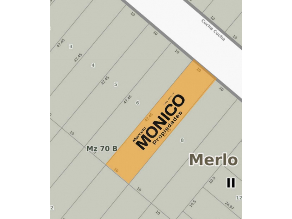 Venta terreno en merlo - 2