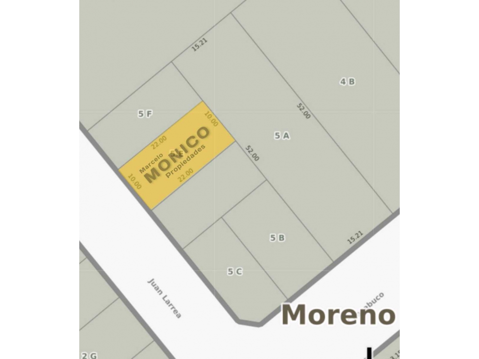 Venta terreno en Moreno centro - 3