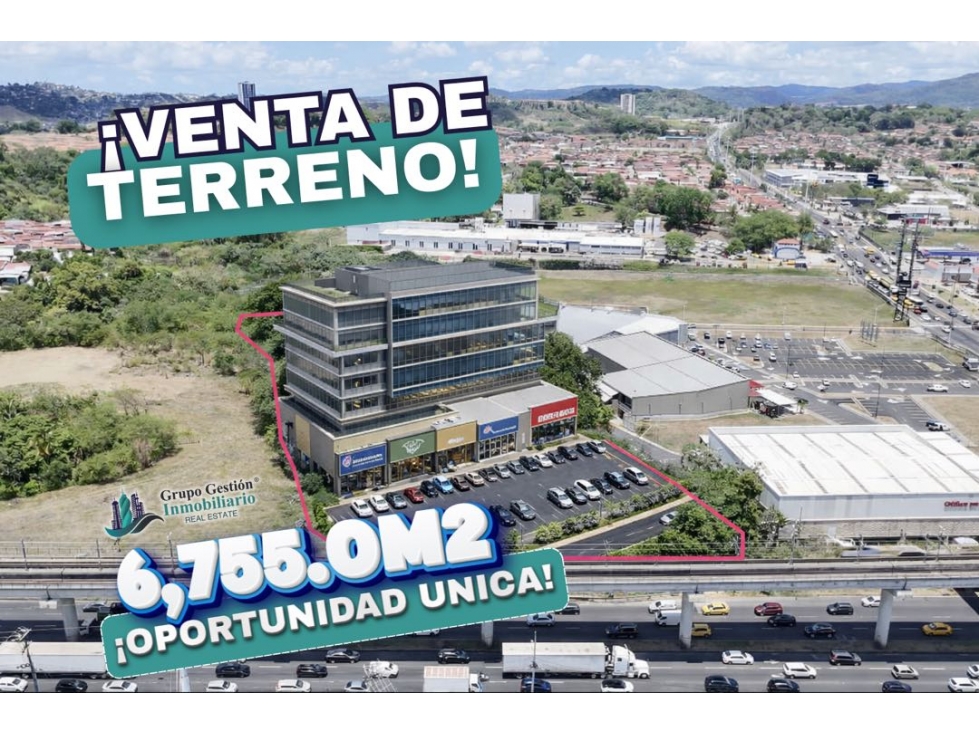 VENTA TERRENO EN VIA PRINCIPAL AV DOMINGO DIAZ 6.755 MT2 CV - 1