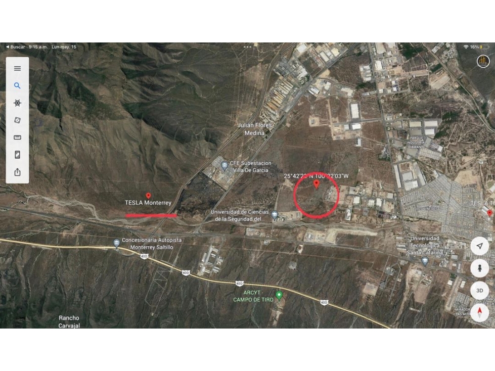 VENTA - SANTA CATARINA, Terreno Industrial - 1