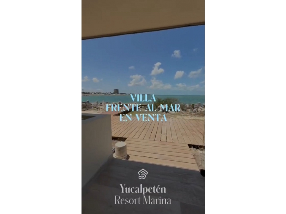 Venta Villa frente al mar Yucalpetén Chelem Yucatán — foto 5