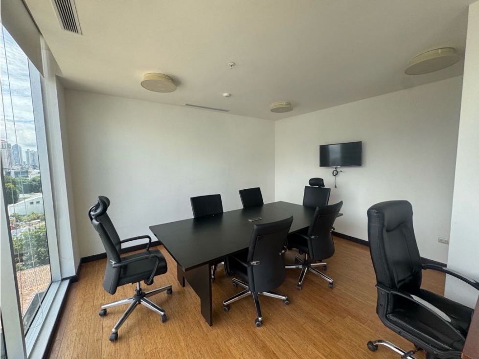 Venta y alquiler de oficina amoblada | Office One, Obarrio