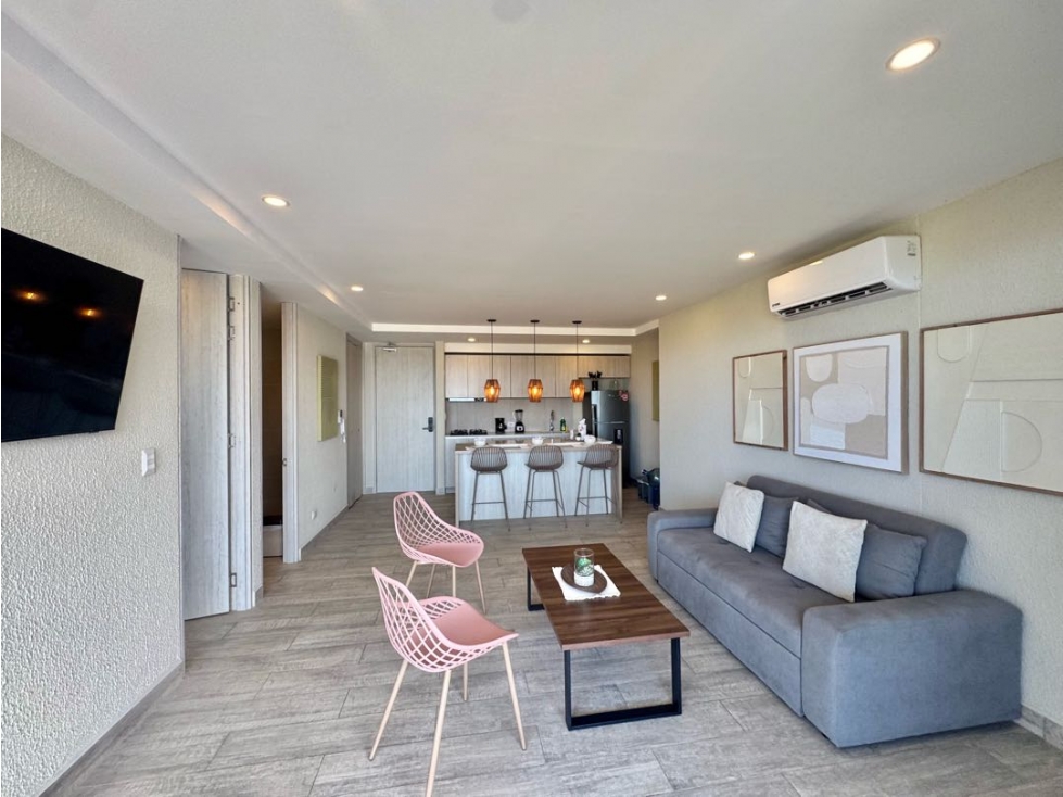 VENTA!Apartamento Amoblado en Cielo Mar! 1 Alcoba!