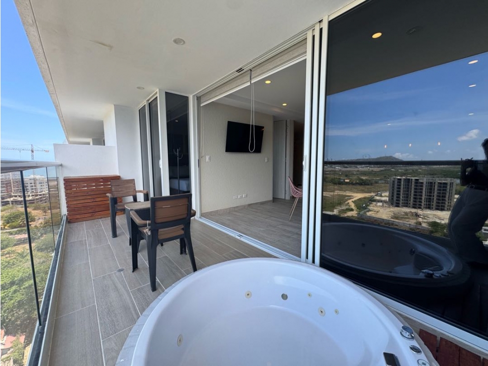 VENTA!Apartamento Amoblado en Cielo Mar! 1 Alcoba! — foto 2