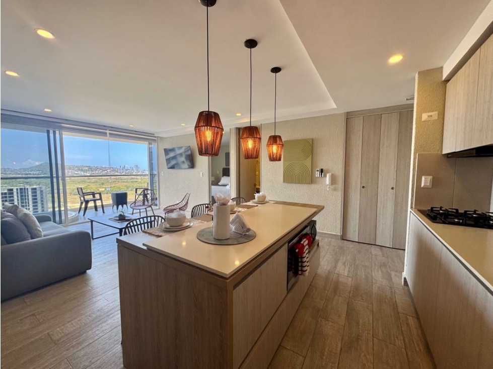VENTA!Apartamento Amoblado en Cielo Mar! 1 Alcoba! — foto 5