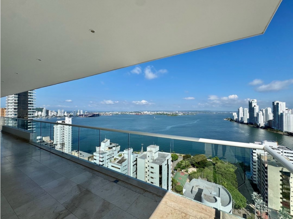 VENTA!Apartamento con vista la Bahía en Bocagrande!!
