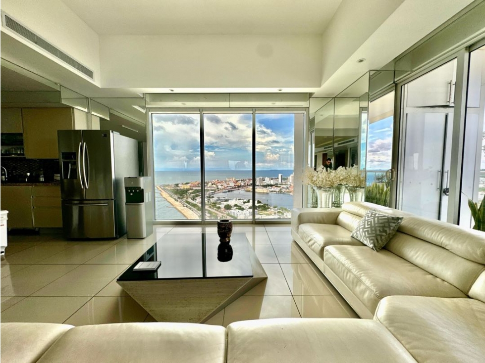 VENTA!Apartamento de lujo con vista al mar en Bocagrande!