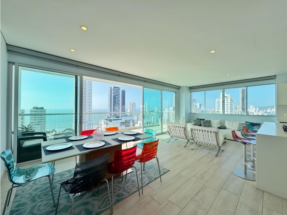 VENTA!Apartamento en Bocagrande 3 Alcobas!