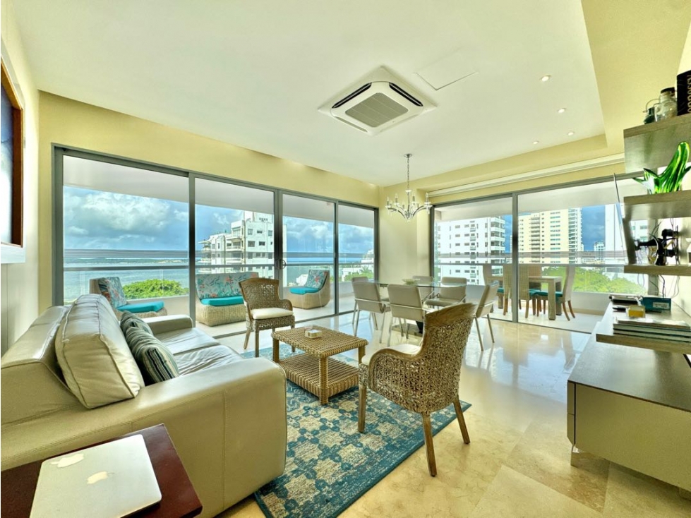 VENTA!Apartamento en Castillogrande! Magnífica Terraza!