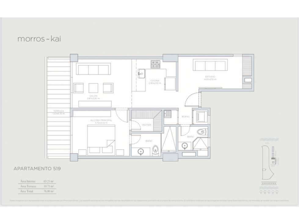 VENTA!Apartamento en Morros Kai! — foto 2