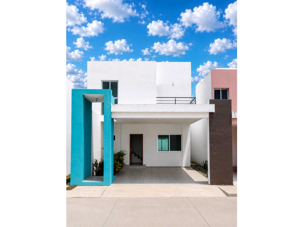 VENTA-Casa Nueva 3 Recámaras 2 5 Baños Cochera 2 Autos El Cedro Nacaju