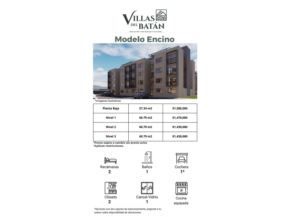 VILLAS DEL BATAN desde $1"430.000, 2 Rec. 1 Bano. Preventa - 2