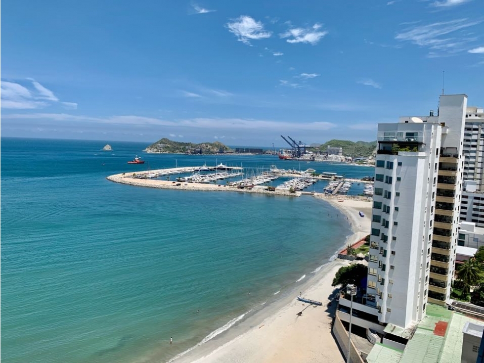 APARTAMENTO CON HERMOSA VISTA A LA BAHÍA DE SANTA MARTA - 1