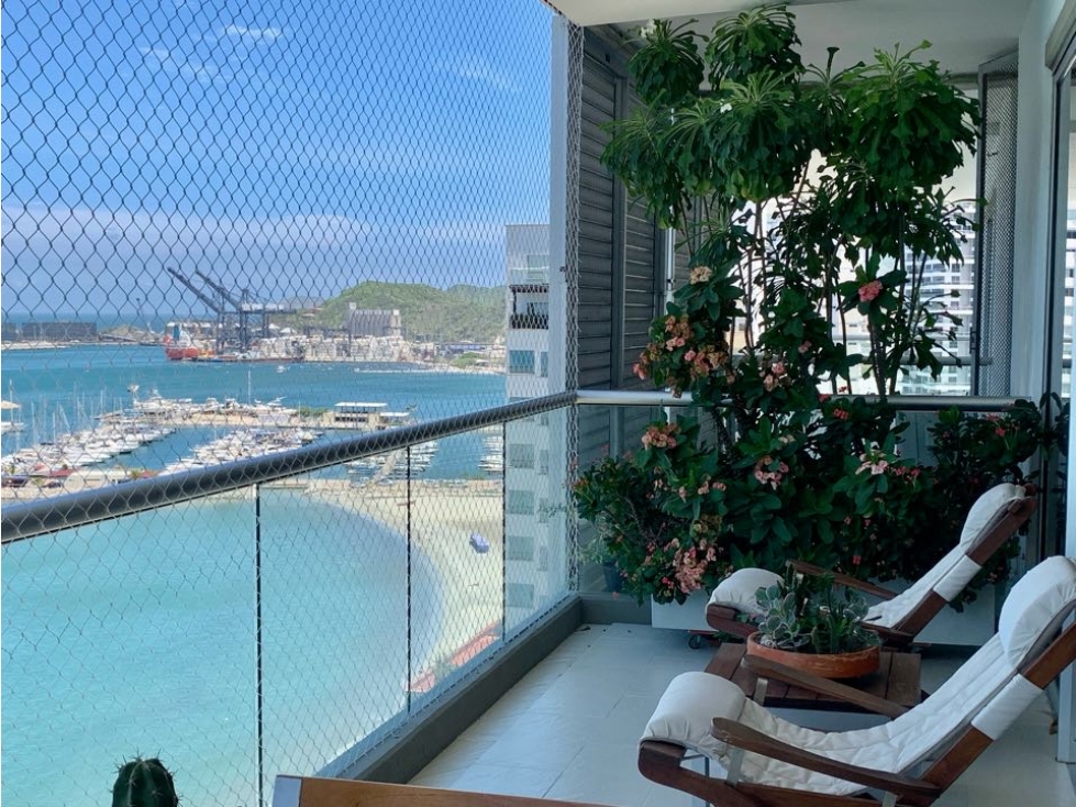 APARTAMENTO CON HERMOSA VISTA A LA BAHÍA DE SANTA MARTA - 3