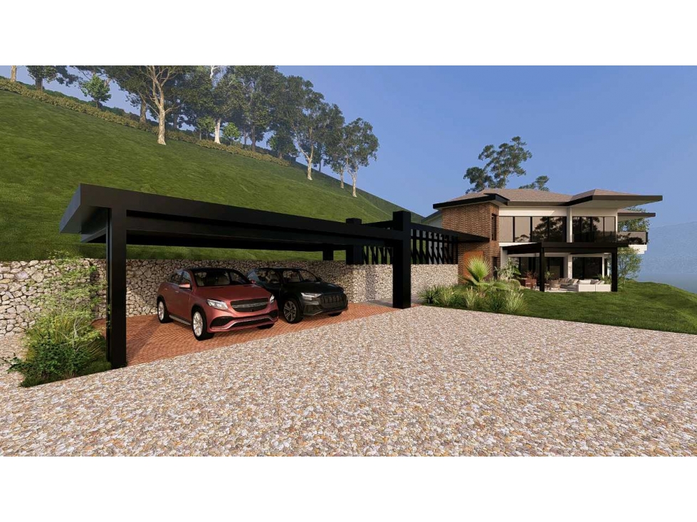 Lote en venta Vista panoramica Llanogrande aeropuerto diseño 2 casas — foto 5