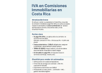iva en comisiones inmobiliarias en costa rica