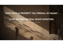 how much is property tax predial in tulum