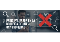 principal error que se comete al buscar una propiedad en venta