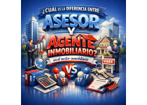 cual es la diferencia entre asesor y agente inmobiliario