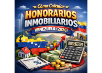 como calcular honorarios inmobiliarios venezuela 2026