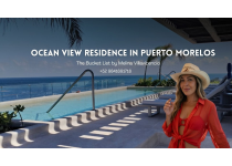 elegant ocean view residence in puerto morelos mexican caribbean