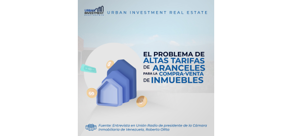 altas tarifas de aranceles para la compra venta de inmuebles en venezuela