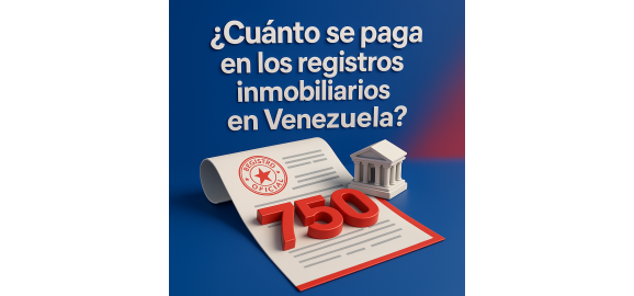 cuanto se paga en los registros inmobiliarios en venezuela