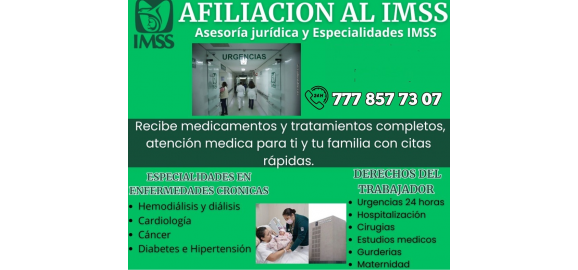 te interesa afiliarte al imss nosotros te ayudamos